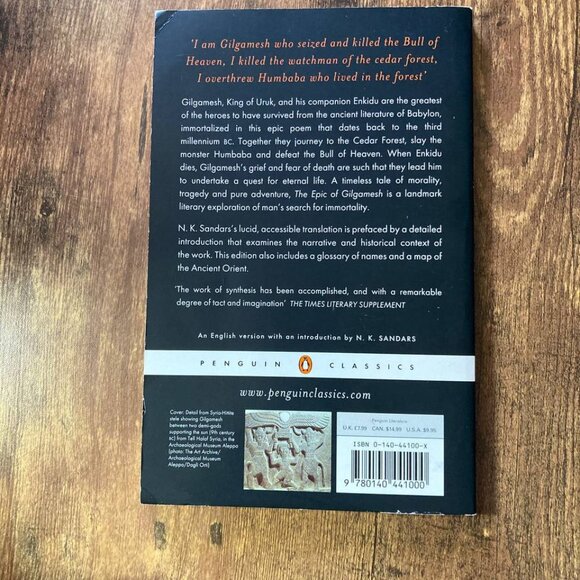 The Epic of Gilgamesh, Paperback Book, Penguin Classics - Picture 2 of 4